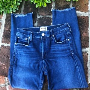 Agolde medium wash Sophie crop jeans size 29